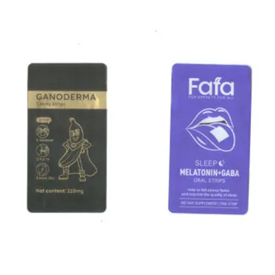 ماكينة تصنيع وتعبئة شرائح المكملات الغذائية الذائبة بالفم