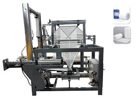 ماكينة طي ولف الشاش الطبي القابل للامتصاص